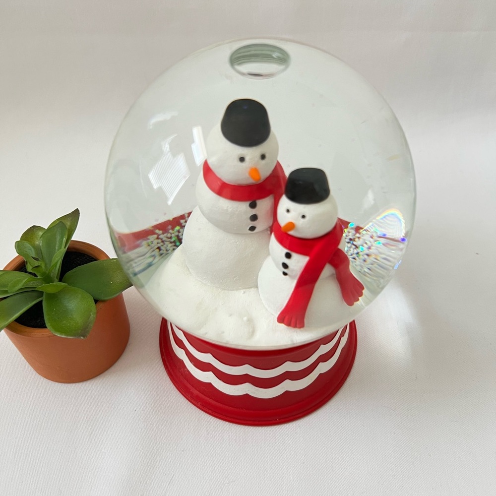 Snowman duo snow globe - Picture 4 of 5